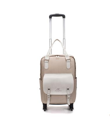 oxford street trolley bag silver