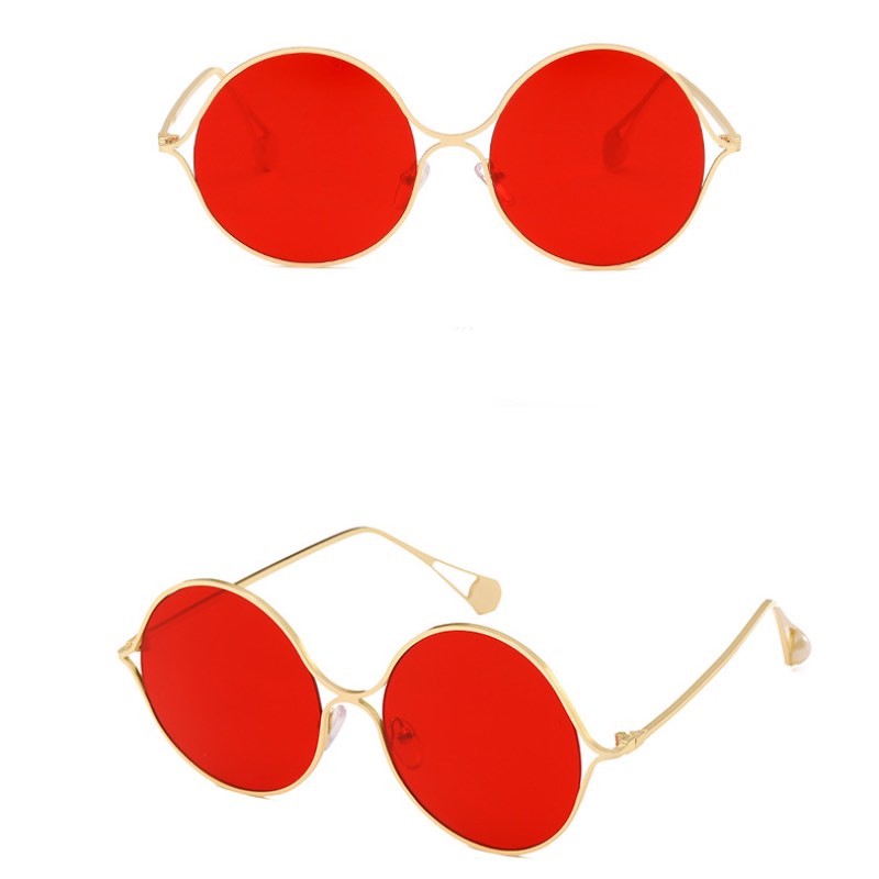 

Vintage Round Sunglasses Women New Sun Glasses 2019 Fashion Female Metal Frame Eyewear 5268