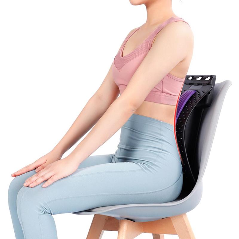 

Back Massage Muscle Stretcher Posture Corrector Men Women Stretch Relax Stretcher Lumbar Back Support Spine Pain Relief n, L1