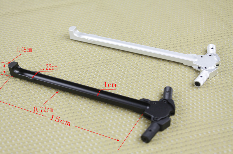 

Fast shipping New style CNC aluminum Handle Extended Latch for GBB