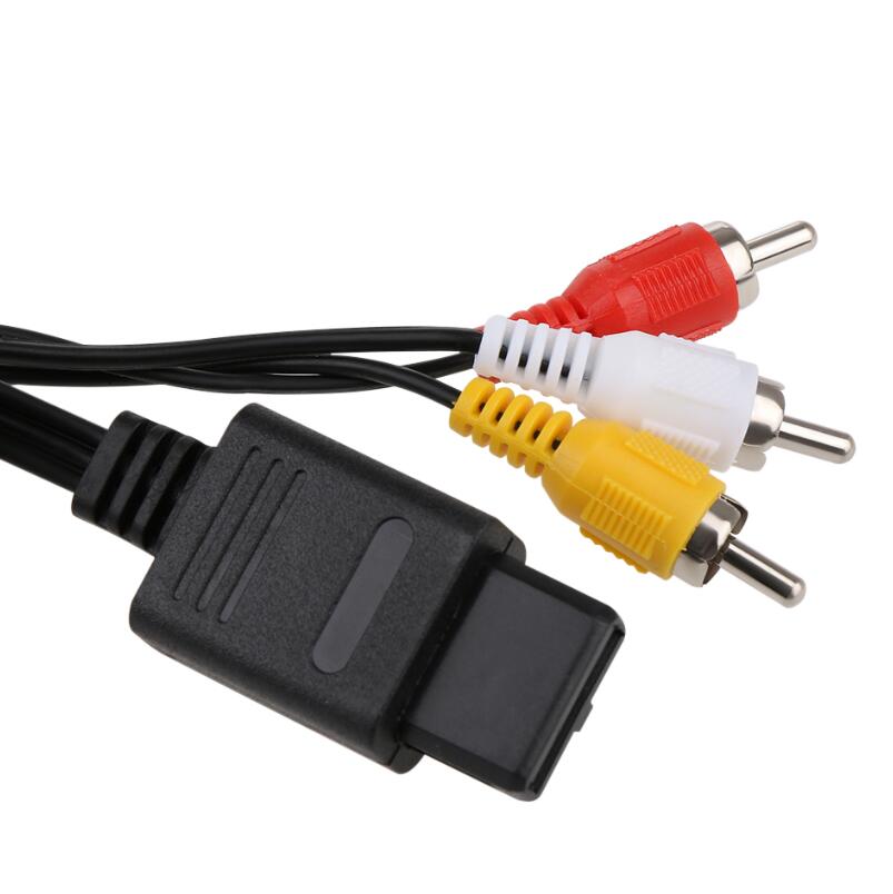 

1.8M TV S-Video AV Cable To RCA For Super Nintendo N64 SNES Game Console Video Audio Cables Adapter Cord