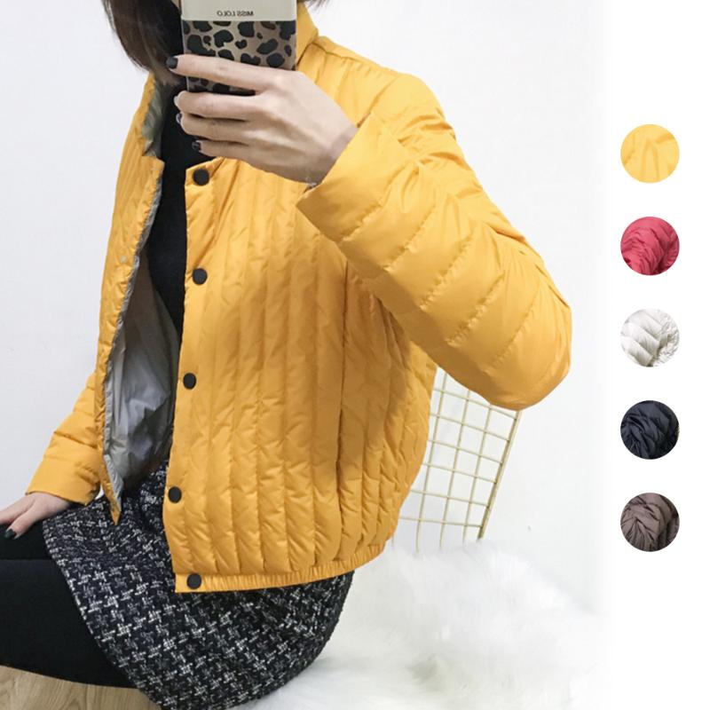 

iCozzier Women's Down Jacket Ultra Lightweight Short Winter Coat womens winter fashion 2020, Black