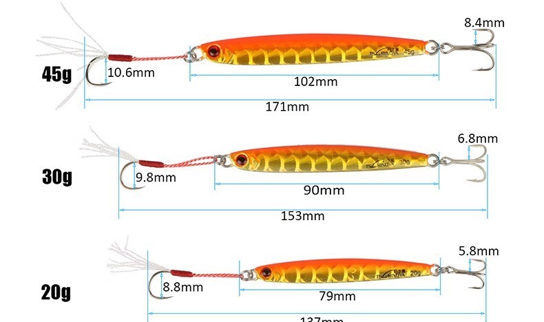 Ma-peche.fr Couleur: Bleu Poids: 30G Leurre Jig Trulinoya