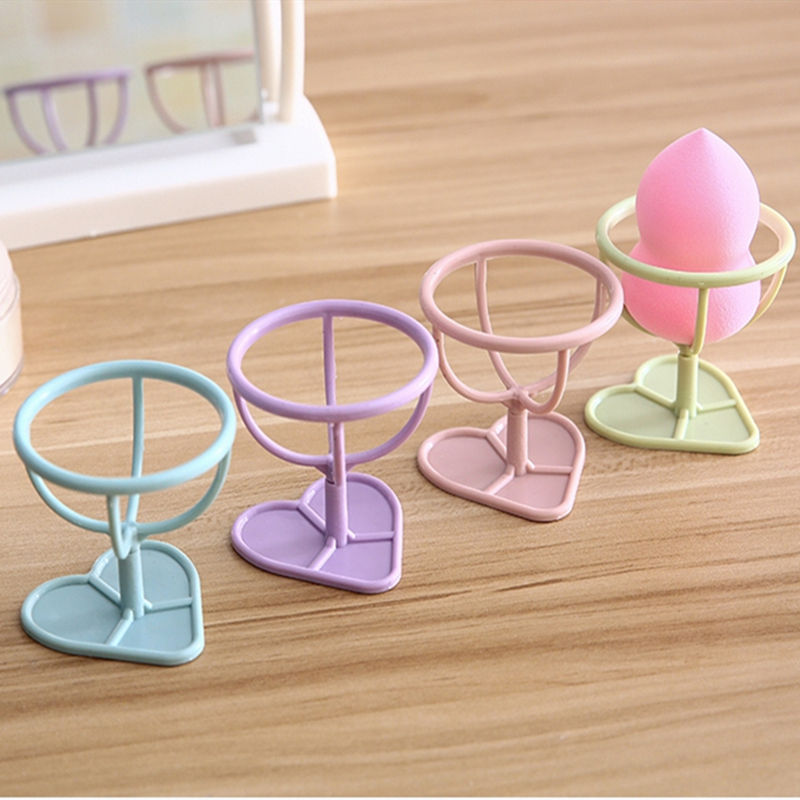 

Terrificool 1PC Beauty Makeup Sponge Blender Storage Rack Sponge Drying Stand Egg Powder Puff Display Stand Cosmetic Holder Tool