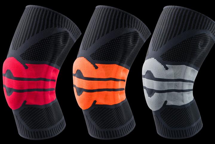 

Basketball Knee Brace Compression knee Support Spring Pad Basketball Knitted Compression Elastic Knee Sleeve Support Sports Soccer football, Only one 04