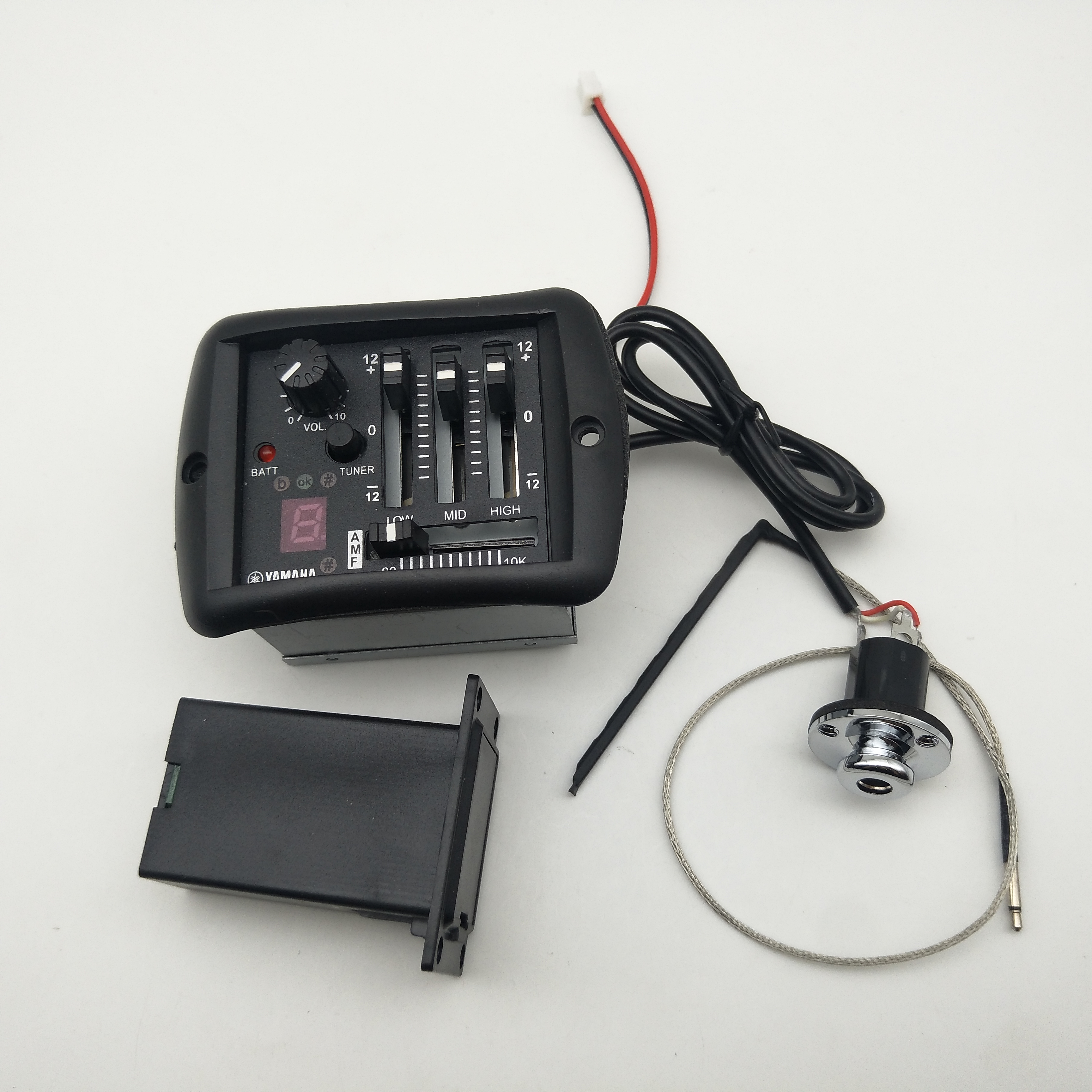 

2020 YMH 4-Band EQ Equalizer Acoustic Guitar Preamp Piezo Pickup in stock