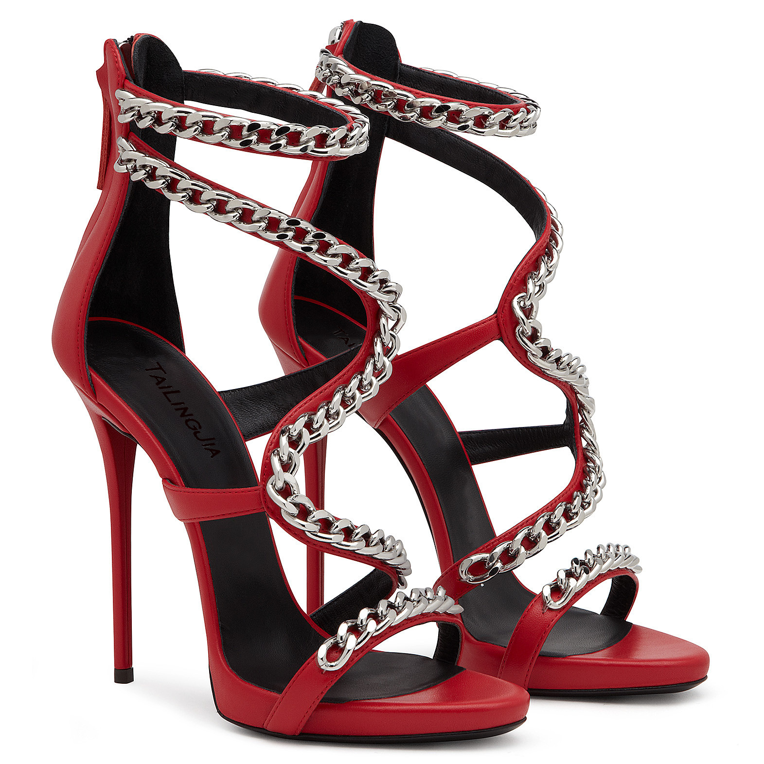 

2019 New Fashion Gladiator Sandals Women High Heels Elegant Sexy Women Casual Evening Party Dress Shoes High Heel Sandals Back Lace Up, White