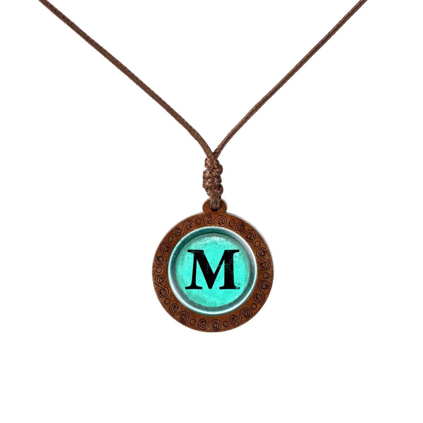 

New Fashion 26 Letters Necklace Alphabet Glass Cabochon Tree Pendant Necklace Name Initial Letters Female Fashion Jewelry