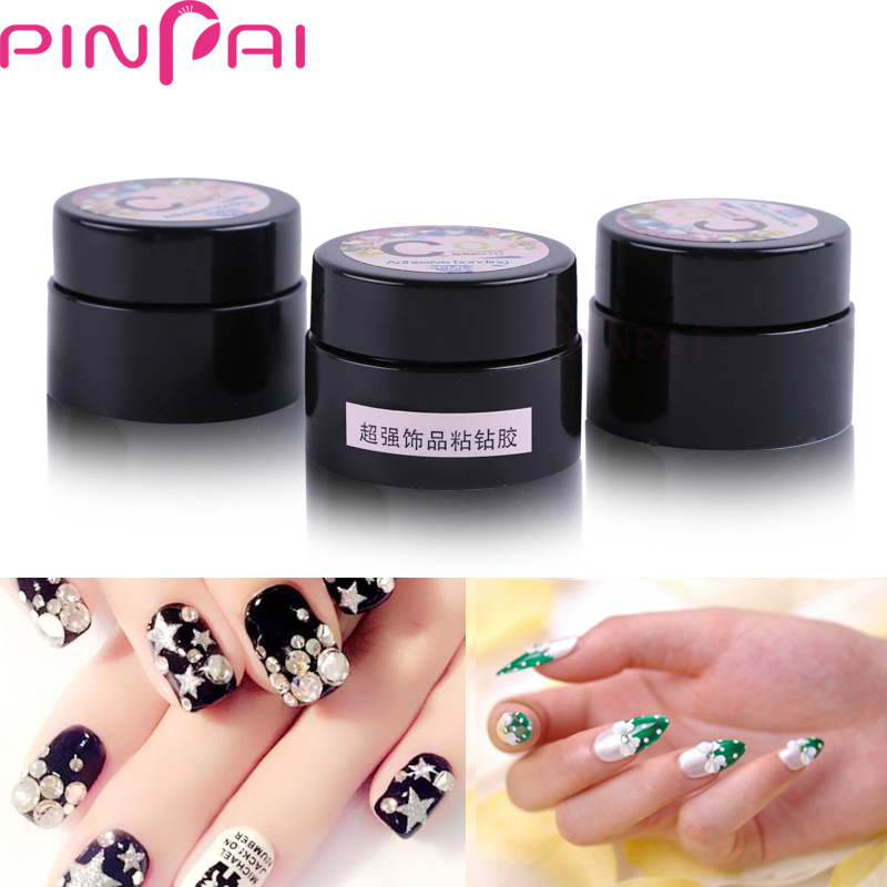 

Nail Art Rhinestone Glue Nail Tips Decoration Jewelry Adhesives For Nail Gel Glue Ornaments Salon & DIY Super Stick Tools G122
