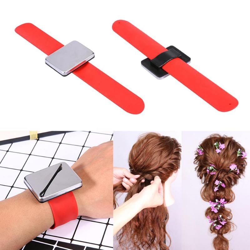 Salon professionnel Bracelet magnétique Bracelet Bracelet Bracelet Ceinture Porte-coiffure Accessoires pour cheveux Barber Coiffure Outils de coi