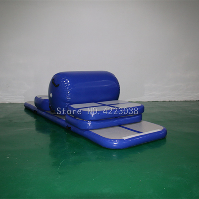 

a set (6 pieces)inflatable air track air floor mat gymnastics training pad gym mat with air pump