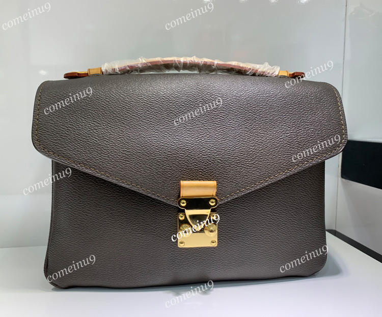 

Wholesale women's messenger bag shoulder bag 40780 genuine leather female crossbody metis casual tote 25cm Free Shipping, Yellow flower