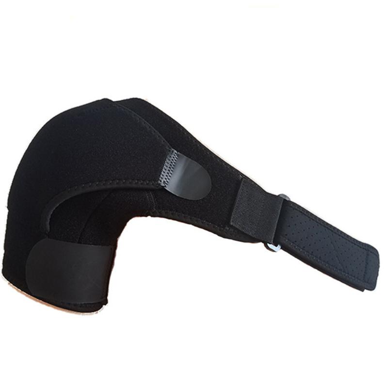 

Relieve Pain Shoulder Support Strap Single Brace Black Protector Adjustable  Stretch Effective Sport Neoprene Unisex, As pic