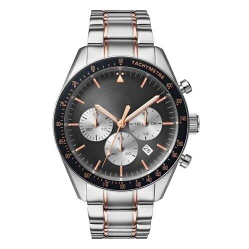 

2019 Gents Trophy Grey Dial Watch 1513634, Slivery;brown