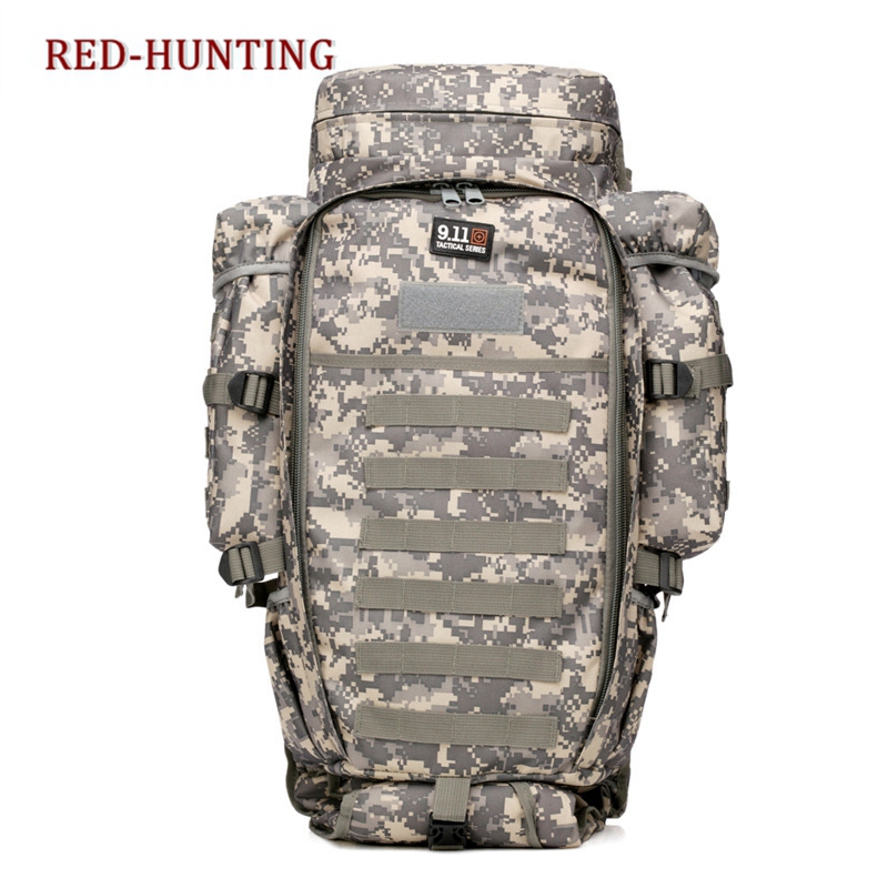 

2020 Newly 60L Army Tactical Molle Sport Hiking Hunting Camping Rifle Backpack Bag Men Travel Rusksack