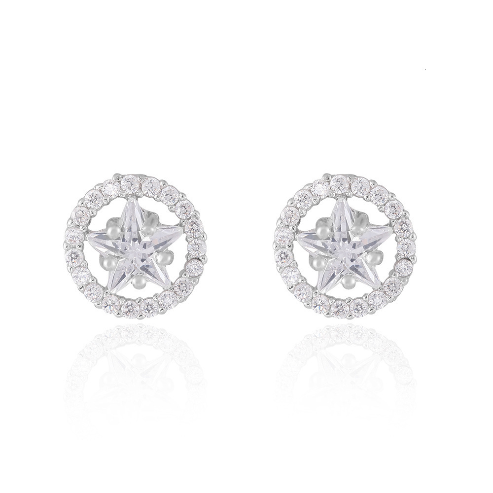 2019 Hollow Diamond Ear Nail Earring Ma Am Ornaments Designer
