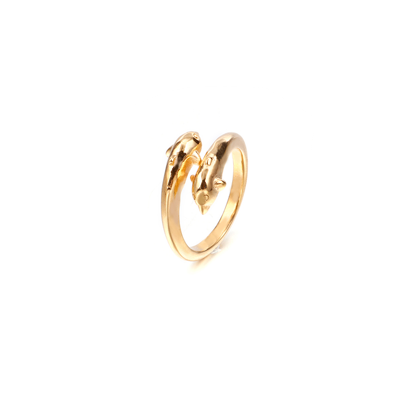 

Cluster Rings Simple Fashion Gold And Silver Stainless Steel Ring Korean Style Jewelry For Woman Accessories