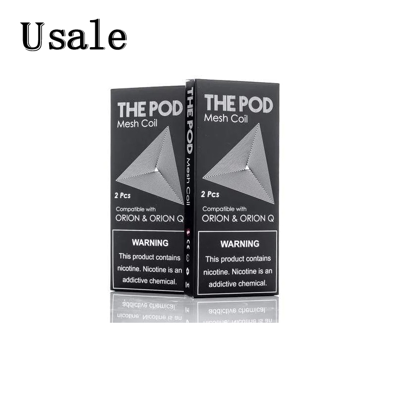 

Lost Vape The Pod Mesh Coil 0.3ohm 0.8ohm Pod Cartridge For Orion DNA Orion Q Kit 100% Original