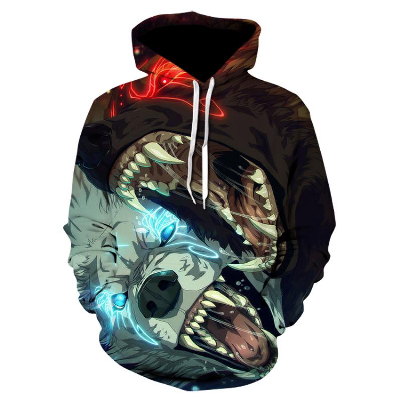 

Sudadera con capucha 3D con personajes de dibujos animados de PLstar Cosmos, sudadera estampado Chris Brown para hombres, We-463