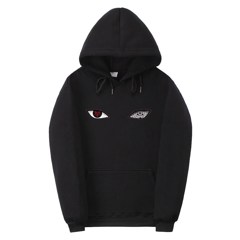 

2019 New Arrival Harajuku Anime Hoodies Uchiha Eyes Printing Pullover Sweatshirt Hip Hop Streetwear, Nrvy