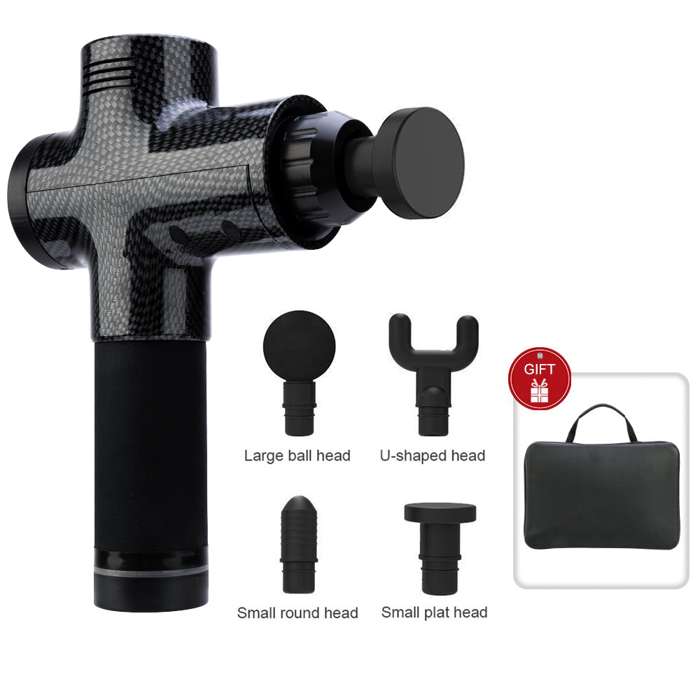 

Electric Massage Gun Cordless Rechargeable Muscle Stimulator Deep Tissue Massager Device Body Relaxation Slimming Shaping Pain Relief