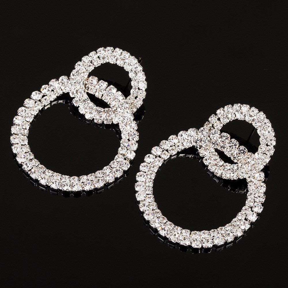

Tassels Earrings Defence Allergy Round Earring Long Fund Exaggeration Ornaments