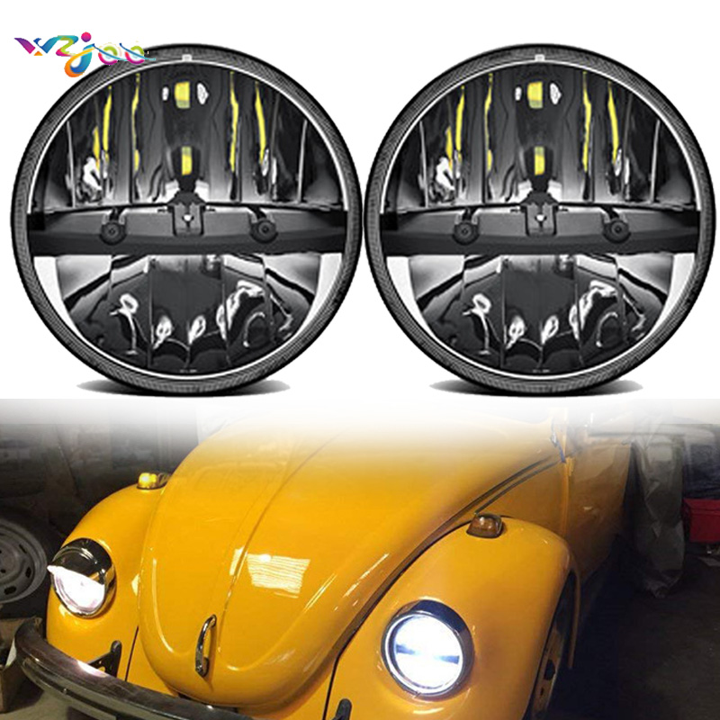 

1pcs 7" Inch 36w Round LED Headlights High/Low Beam for Wrangler CJ JK TJ 97-2016 Motorcycle Offroad Vehicles