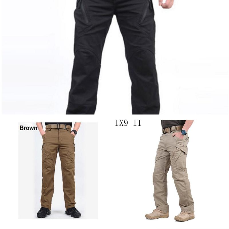 

TAD IX9(II) Men Militar Tactical Cargo Outdoor Pants Combat Swat Army Training Pants Sport Trousers for Hiking Hunting, As photo shows