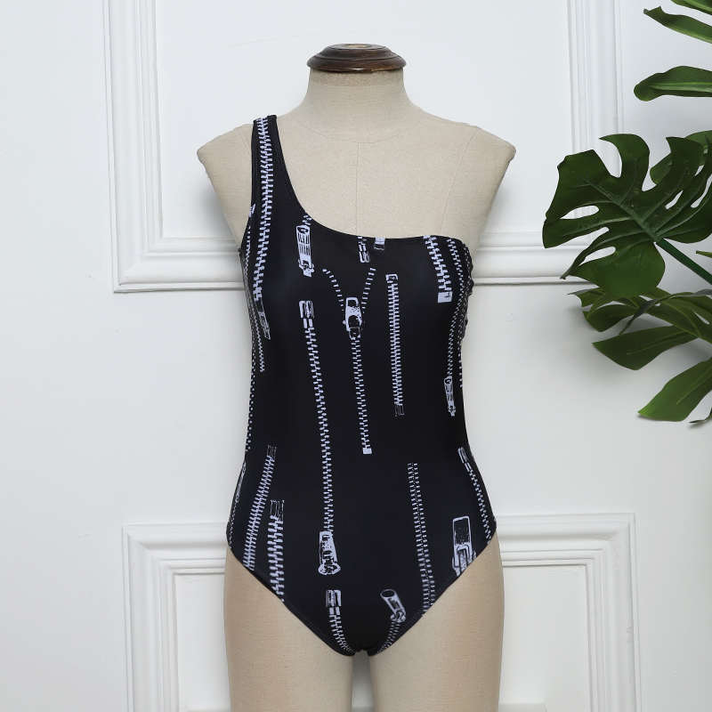 

20SS Designer Swimsuit Popular Brand Ladies Swimwear Letter and Pattern One-piece Swimsuit Women Summer Bikinis GL-XY2004102 0.0, Black