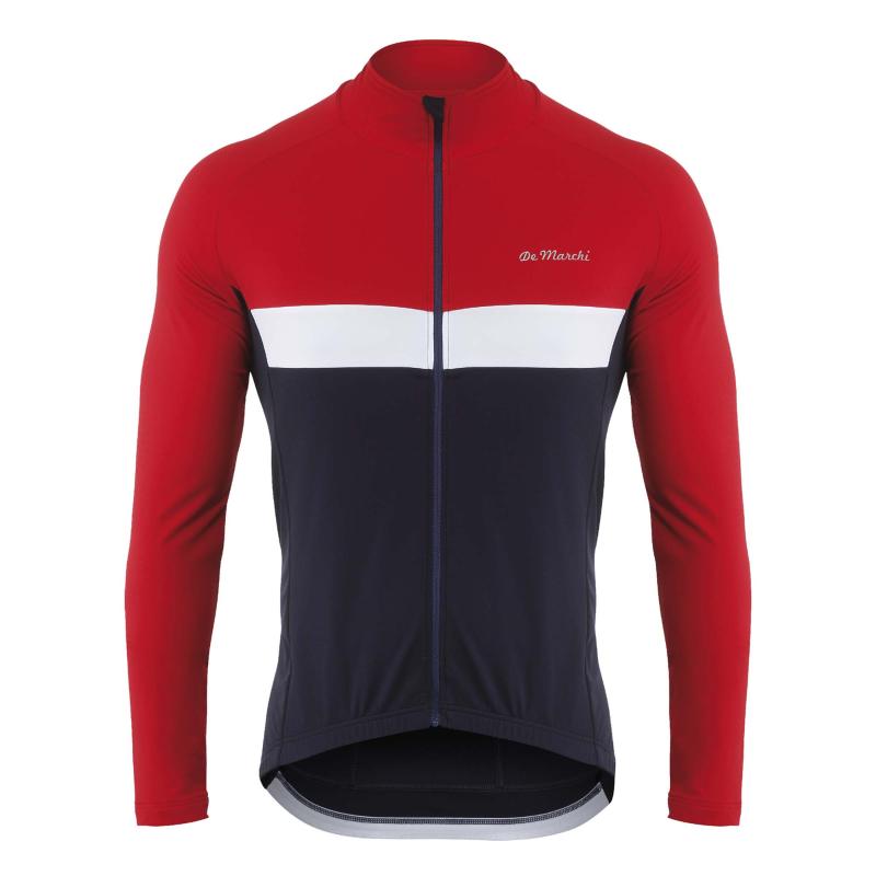 

2020 BEST QUALITY classic thermal fleece long sleeve cycling jerseys winter thermal jacket Ropa Ciclismo ROAD bicycle clothes, Red