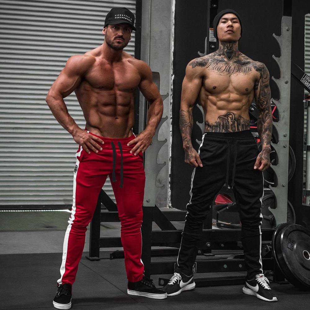 

New Men Pants Hip Hop Sportswear Fitness JoggersTrousers Mens Streetwear Track Pants Gym Sweatpant, Gray