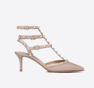 

2022-Designer Pointed Toe Studs Patent Leather Sandals Women Studded Strappy Dress Shoes 10CM 6CM high heel Shoes, 11