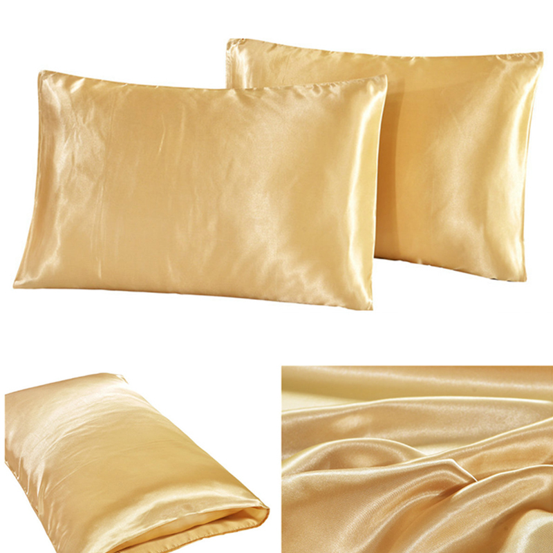 Silk Pillowcase Envelope Closure Us Stand Us Queen Us King Size