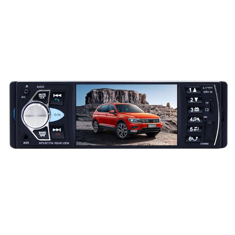 

4.1 Inch Audio Car Mp5 Player FM Car Radio 1Din Autoradio Bluetooth Hands-free Call Audio In-dash Auto Stereo Multimedia Player