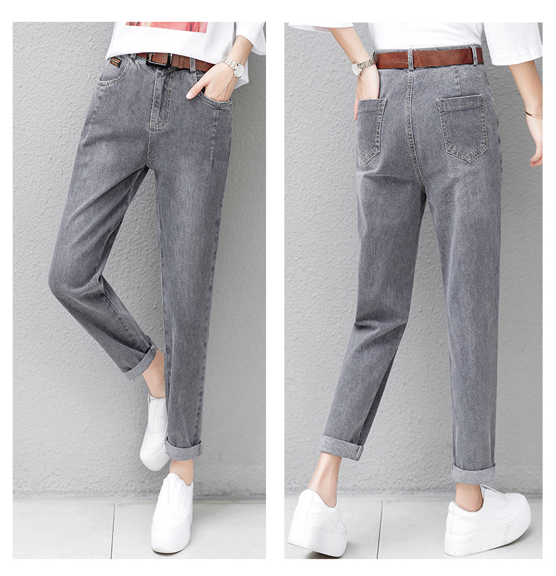 

Dark Grey Cowboy Straight Canister Fashionable Joker Pipe Trunks