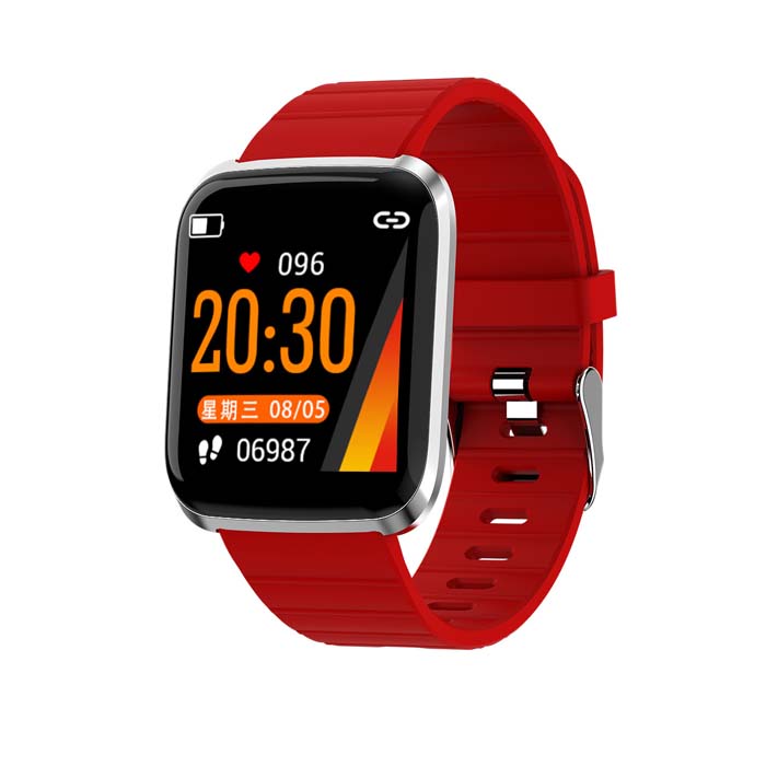 

Smart Watches 116 Pro 1.3inch HD display Bluetooth Watch Bracelet Heart Rate Blood Pressure Multi-sport Modes Wristband for IOS Android