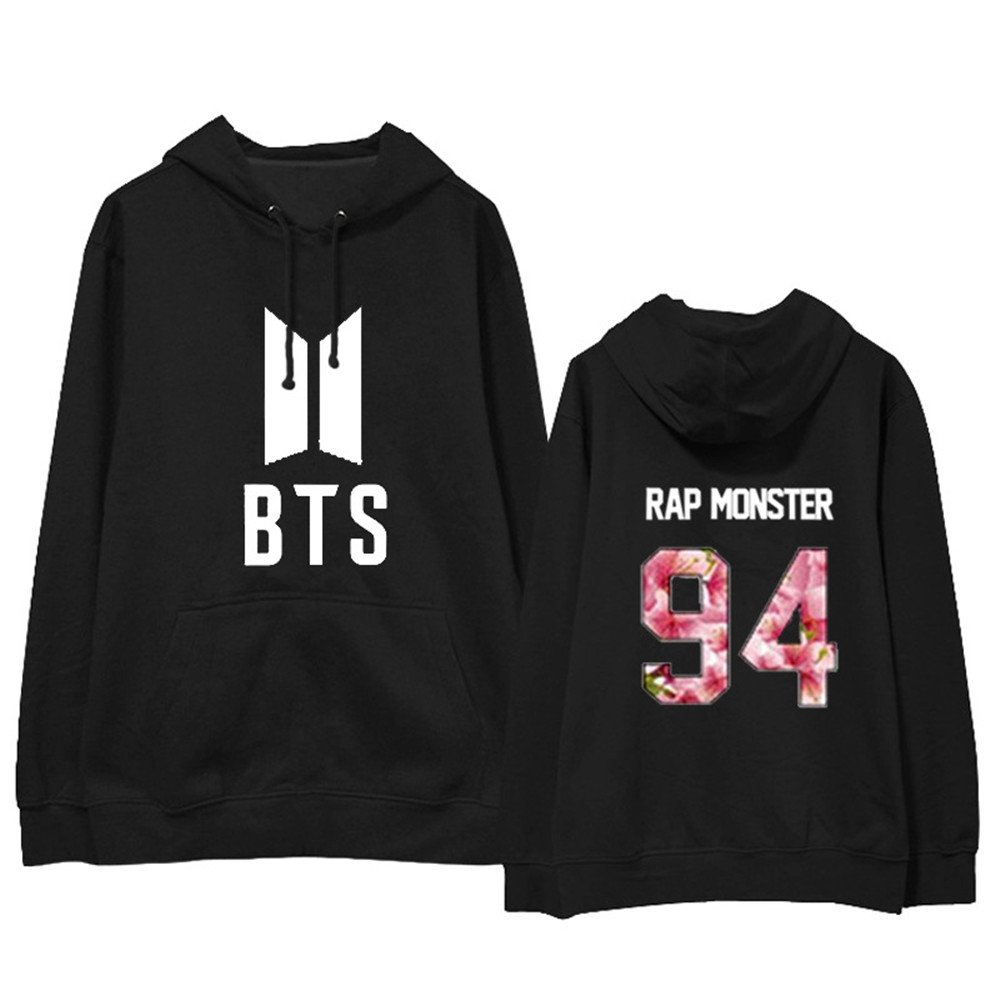 

Unisex BTS Printed Pullovers Hoodies Sweatshirt Outdoor Sport Hoodie