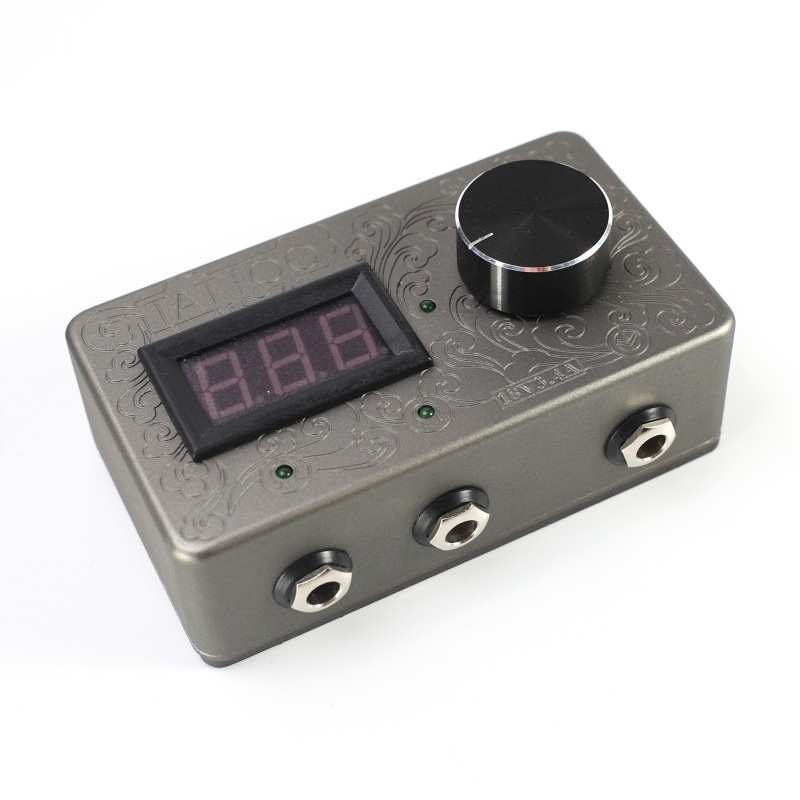 

Carving Style 3A Tattoo Machine Power Supply with Jumpstart for Professional Tattoo Artists