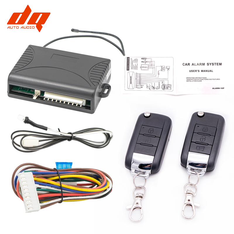 Haute Qualité 10P voiture Alarme antivol automatique Télécommande de verrouillage central Kit de portes sans clé Système d'entrée pour Universal