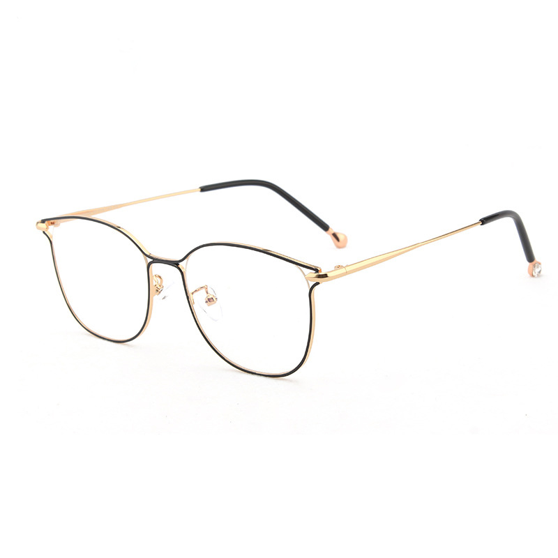 

Anti Blue Light Glasses Square Cat Eye Women Men Metal Frame Blocking Radiation Eyewear Ultralight Goggle Fashion Eyeglasses