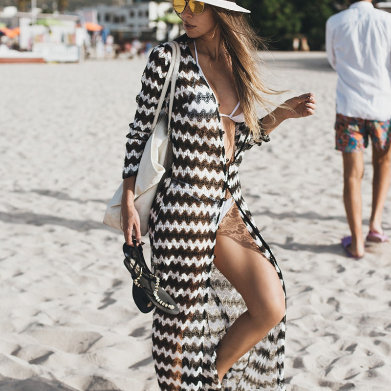 

New Lace Beach Cover up Sarong Wrap Pareos Para Playa Swimwear Women Robe Plage Kaftan Dress