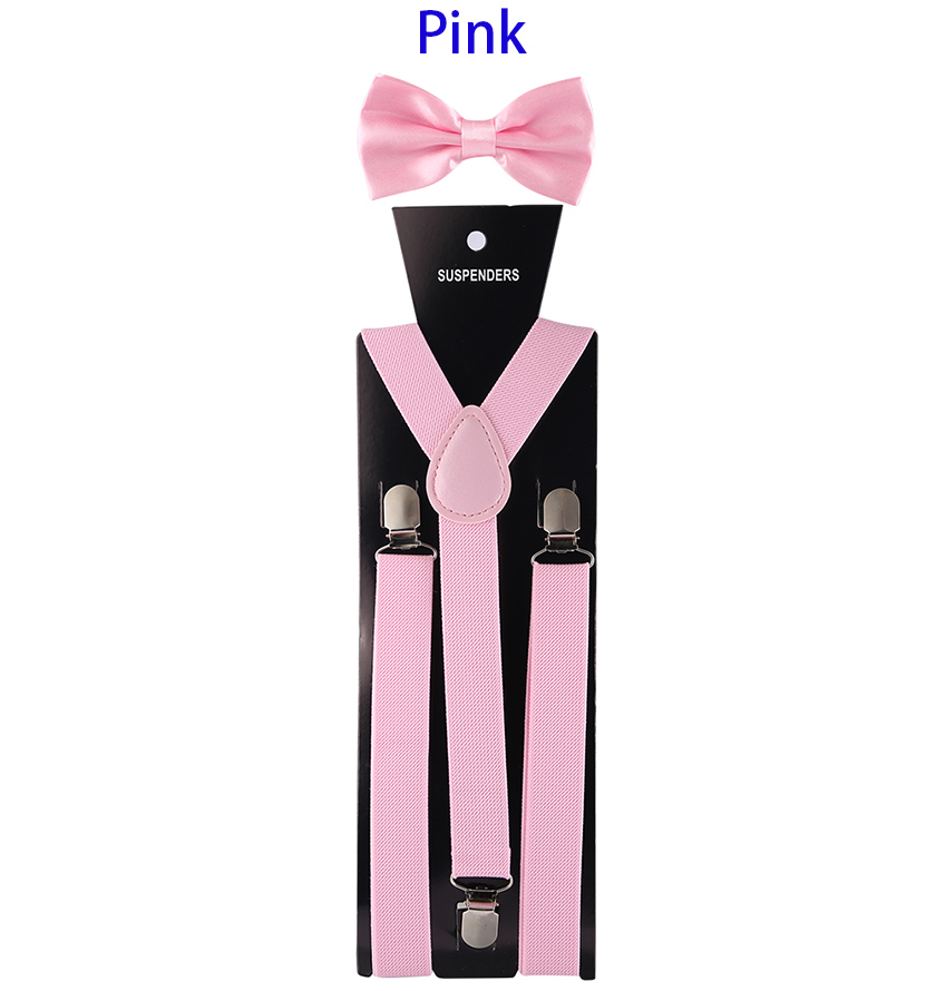 

10PCS Suspenders Bow tie Set 12 Colors Fashion Casual Shirt Stay Braces 2.5 CM Wide Gentlemen Shirt Belt