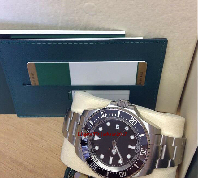 

Original box certificate Mens Watches 116660 Black Dial 44mm Asia 2813 movement automatic