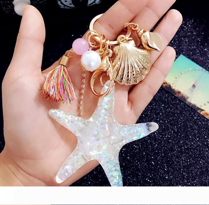 starfish keychain favors