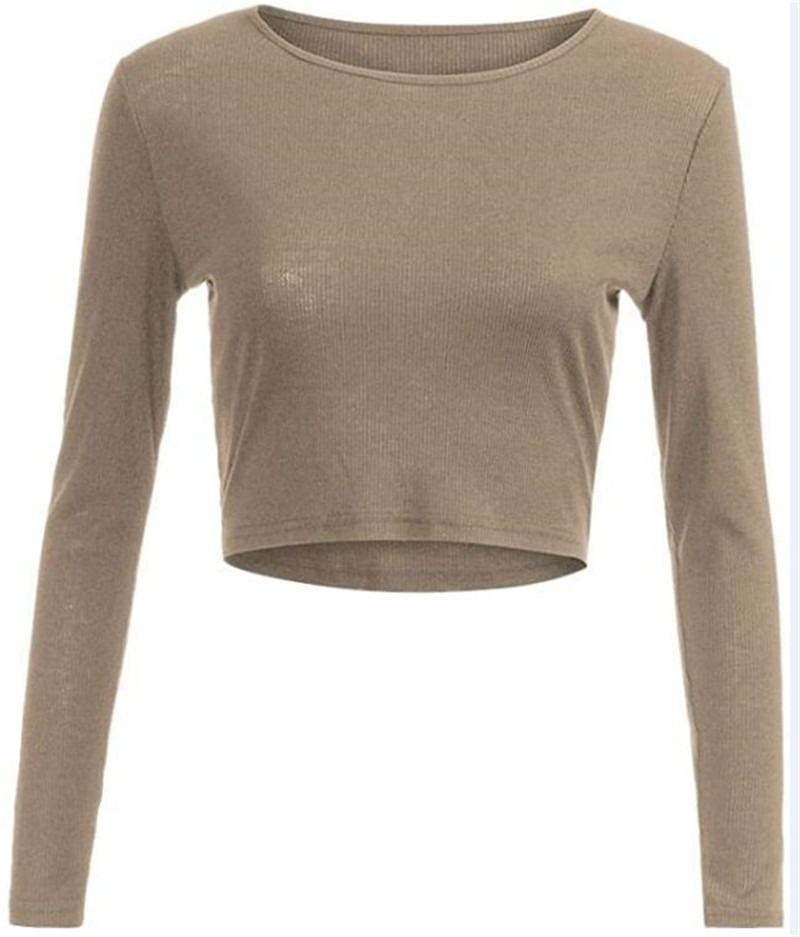 

Out Womens Printed Casual Female Min Tshirts Solid Autumn Designer Hollow Color Long Sleeve Tops Sexy Clothing Fashion Imvmh, Black