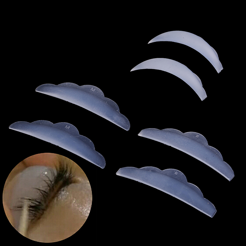 6pcs New 3D Silicone Eyelash Lifting Curlers Pad Recycling Lash Extension Shield Eyelash Perm Multiple Use Makeup Accessories-image-463406701