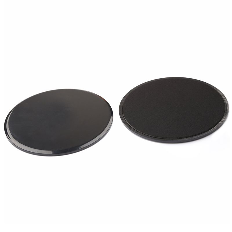

Gliding Discs Core Sliders. Dual Sided Use on Carpet or Hardwood Floors. Abdominal Exercise Equipment, Black
