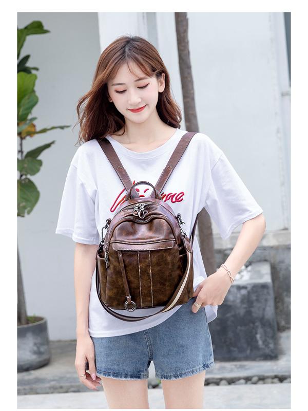 

JS1161J-Fashionable anti-theft backpack for women in autumn 2020, Yellow