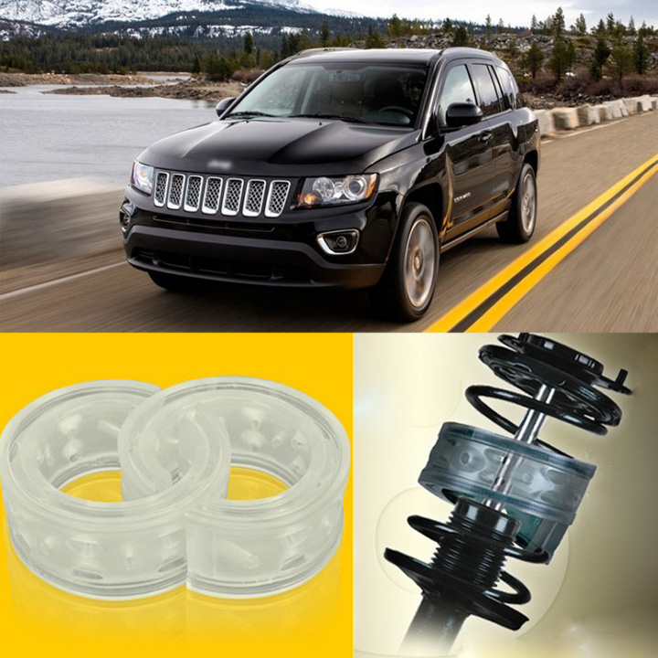 

2pcs Power Front /Rear Shock Suspension Cushion Buffer Spring Bumper For Jeep Compass