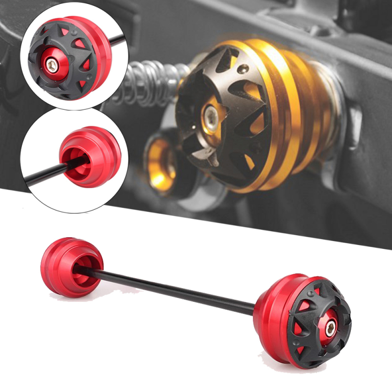 

MTKRACING Front Axle sliders Fork wheel protection Crash pad kit For MV Agusta F3 Brutale 675/800 Brutale675 Brutale800 13-16